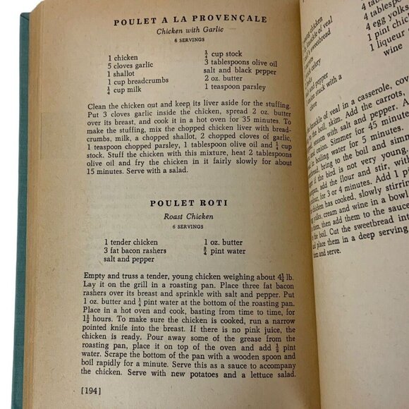 Cooking The French Way By Elizabeth Smart & Agnes Ryan Hardcover 1960 - Picture 13 of 14